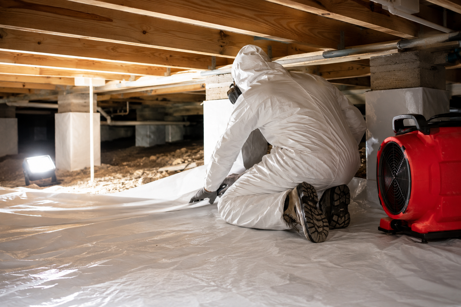 crawl space mold removal and remediation charleston SC